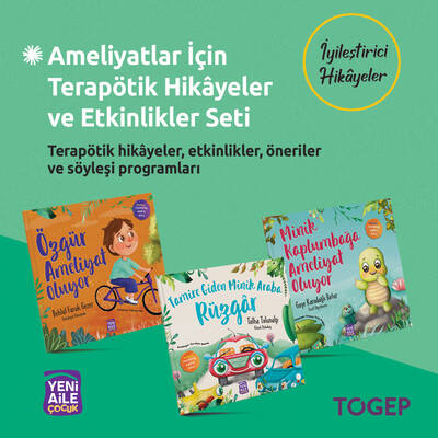 Ameliyatlar İçin Terapötik Hikaye ve Etkinlikler Seti (Danışman: Kln. Psk. Talha Tolunalp)