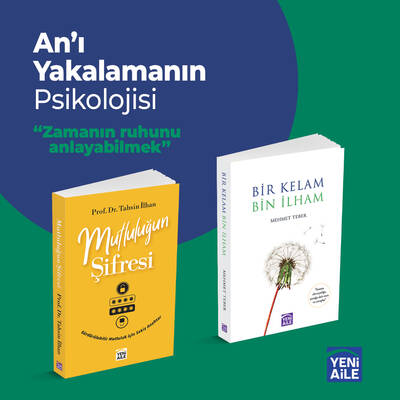 Mutluluğun Şifresi + Bir Kelam 2'li Set (Prof. Dr. Tahsin İlhan + Dr. Mehmet Teber)