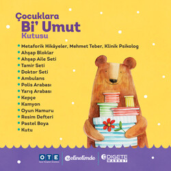 Çocuklara Bi' KUTU UMUT Etkinlik Seti - Thumbnail