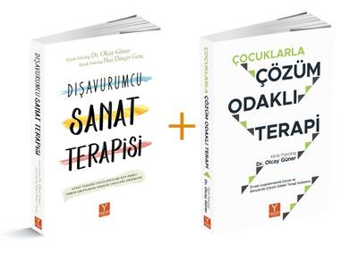 Çocuklarla Çözüm Odaklı Terapi + Dışavurumcu Sanat Terapisi, 2'li Set 