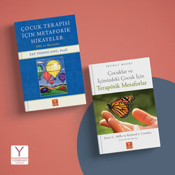 Yenikapı Psikoloji ve Terapi Yayınları - Çocuklar ve İçimizdeki Çocuklar İçin Terapötik Metaforlar + Çocuk Terapisi İçin Metaforik Öyküler, 2'li Set 