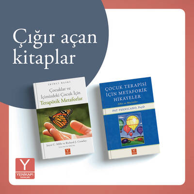 Çocuklar ve İçimizdeki Çocuklar İçin Terapötik Metaforlar + Çocuk Terapisi İçin Metaforik Öyküler, 2'li Set 