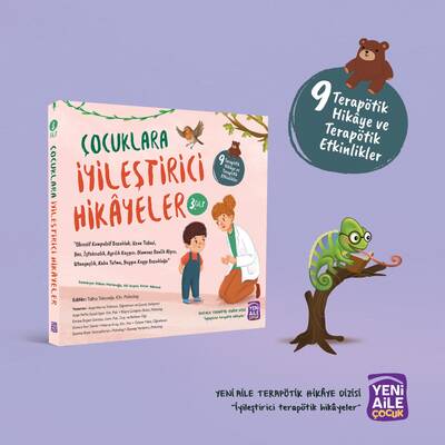 Çocuklara Iyileştirici Hikâyeler- 3.Cilt: (Obsesif Kompulsif Bozukluk, Uzun Tedavi, Yas, Iştahsızlık, Ayrılık Kaygısı, Olumsuz Benlik Algısı, Utangaçlık, Kaka Tutma, Yaygın Kaygı Bozukluğu) Editör: Kln. Psk. Talha Tolunalp - Yayın ön sipariştedir.