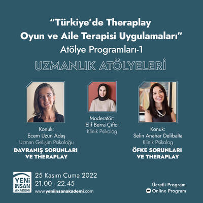 Davranış, Öfke Sorunları ve Theraplay “YİA Uzmanlık Atölyeleri Programı