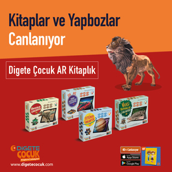 Digete Çocuk Kitaplığı, 4 Kutulu Set 