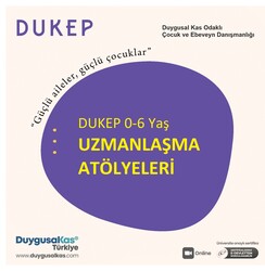 Yeni İnsan Akademi - DUKEP Uzmanlaşma Atölyeleri, 0-6 Yaş (Öfke, Dürtü ve Saldırganlık), Eğitimci: Çağla Begüm Yüce Gürsoy