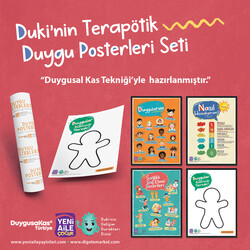 Duki'nin Terapötik Duygu Posterleri Seti (Materyal ve Yayın) - Thumbnail