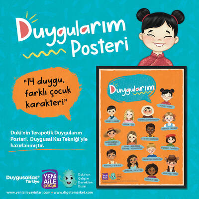 Duki'nin Terapötik Duygu Posterleri Seti 