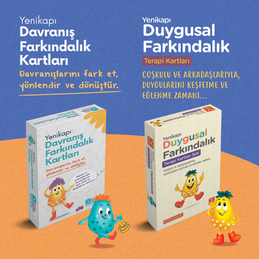 Duygu Ve Davranış Farkındalık Kartları Seti 2