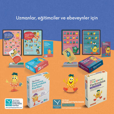 Duygu ve Davranış Farkındalık Kartları Seti 2'li Set 