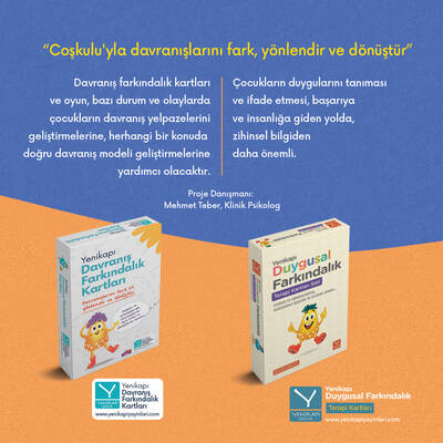 Duygu ve Davranış Farkındalık Kartları Seti 2'li Set 
