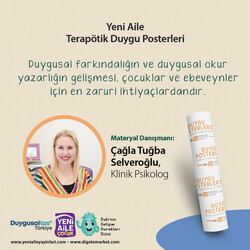 Terapötik Duygu Seti (Duki'nin Terapötik Duygu Posterleri Seti + Yenikapı Duygusal Farkındalık Kartları Seti) Mat. Danışmanı: Klinik Psikolog Çağla Tuğba Selveroğlu - Thumbnail