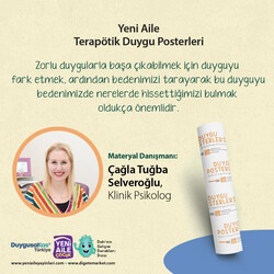 Duygusal Farkındalık Seti (Duygusal Farkındalık Terapi Kartları Seti ve Duygular Bedenimde Nerede? Terapötik Boyama Sayfaları Etkinlik Seti) Danışman: Klinik Psikolog Çağla Tuğba Selveroğlu - Thumbnail