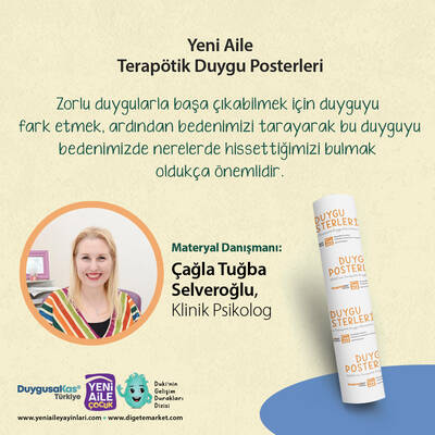 Duygusal Farkındalık Seti (Duygusal Farkındalık Terapi Kartları Seti ve Duygular Bedenimde Nerede? Terapötik Boyama Sayfaları Etkinlik Seti) Danışman: Klinik Psikolog Çağla Tuğba Selveroğlu