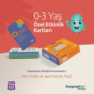 Duygusal Kas 0-3 Yaş Dönemi Özel Etkinlik Kartları “Çocukların Duygusal Kas’larını güçlendirmek amacıyla Duygusal Kas Tekniği’yle hazırlanmıştır.”