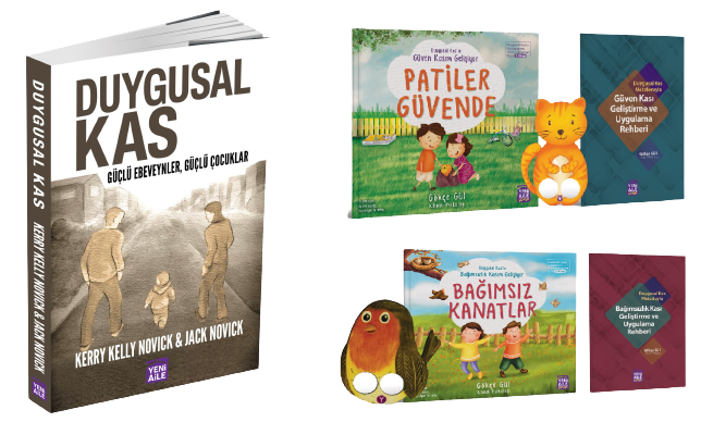 Duygusal Kas + Patiler Güvende + Bağımsız Kanatlar "duygusal Kas Tekniği+ Terapötik Hikâyeler Ve Etkinlikler", Kitap Söyleşileri Hediyeli