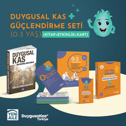 Yeni Aile Yayınları - Duygusal Kas+ Uygulama Kitabı ve Uygulama Kartları (0-3 Yaş)