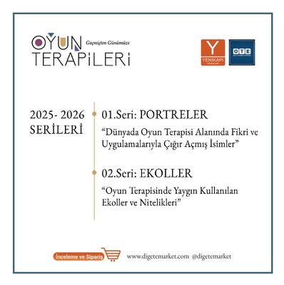 Geçmişten Günümüze Oyun Terapileri Dizisi (Yılda 2 Yayın) 2025-2026 Yıllık Abonelik- Editör: Dr. Mehmet Teber 
