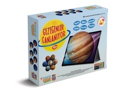 Gezegenler Canlanıyor 4D+ Kitap (7 Gezegen+ Canlanan Kitap + AR Mobil Uygulama) - Thumbnail