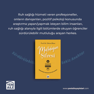 Mutluluğun Şifresi + Kitap söyleşi hediyeli, (Prof. Dr. Tahsin İlhan)