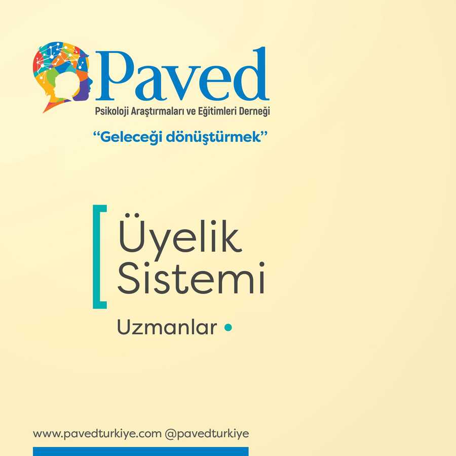 Paved Uzmanlar Üyelik Sistemi