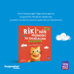 Yeni Aile Çocuk Yayınları - Riki’nin Peşindeki Su Damlaları “Çiş kaçırma hikâyesi” (Çağla Tuğba Selveroğlu, Klinik Psk.)