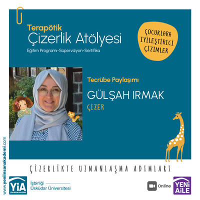 Terapötik Çizerlik Atölyesi “Çocuklara iyileştirici çizimler” 2.Modül)