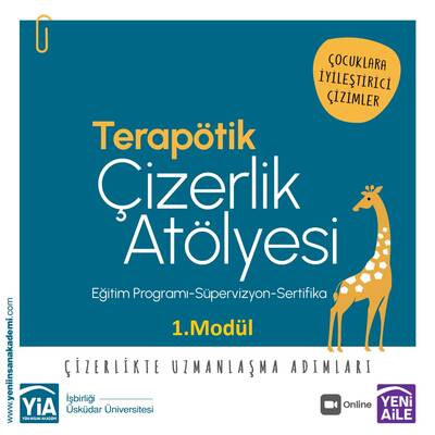 Terapötik Çizerlik Atölyesi “Çocuklara iyileştirici çizimler”