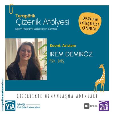 Terapötik Çizerlik Atölyesi “Çocuklara iyileştirici çizimler”