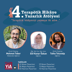 YİA 4. Terapötik Hikâye Yazarlık Atölye Programı “Terapötik hikâyenizi yazmaya ilk adım…” - Thumbnail