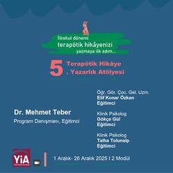 Terapötik Hikâye İlkokul Dönemi Yazarlık Atölye Programı “Terapötik hikâyenizi yazmaya ilk adım…” (1 Aralıkta başlıyoruz) 25 Ekim'de ön başvurular başlıyor. - Thumbnail