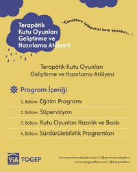 Terapötik Kutu Oyunları Hazırlama Atölye Programı “Terapötik kutu oyunlarınızı hazırlamaya ilk adım…” Danışman: Dr. Mehmet Teber) - Thumbnail