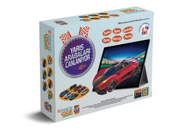 Digete Çocuk - Yarış Arabaları Canlanıyor 4D+ Kitap (7 Yarış Arabası+ Canlanan Kitap + AR Mobil Uygulama)