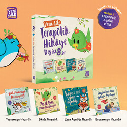 Yeni Aile Çocuk Yayınları - Yeni Aile Terapötik Hikaye Dizisi 8. Set “Uzun ayrılık, Boşanma, Taşınma, Okula hazırlık” (Danışman: Kln. Psk. Talha Tolunalp)