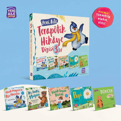 Yeni Aile Terapötik Hikâye Dizisi- 3. Set “5 farklı terapötik çocuk hikâyesi ve terapötik etkinlikler”