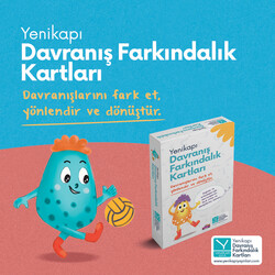 Yenikapı Çocuk - Davranış Farkındalık Kartları Seti + Kitap söyleşi hediyeli (Danışman: Dr. Mehmet Teber)