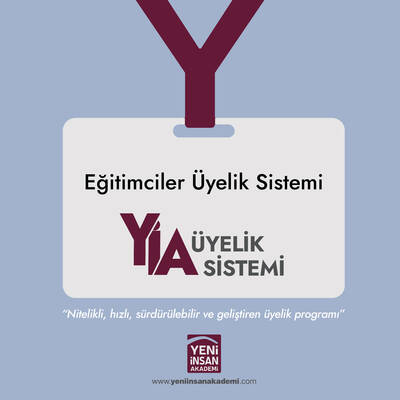 YİA- Eğitimciler Yıllık Üyelik Sistemi