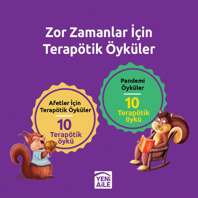 Zor Zamanlar İçin Terapötik Öyküler “İkili set” Klinik Psikolog Mehmet Teber